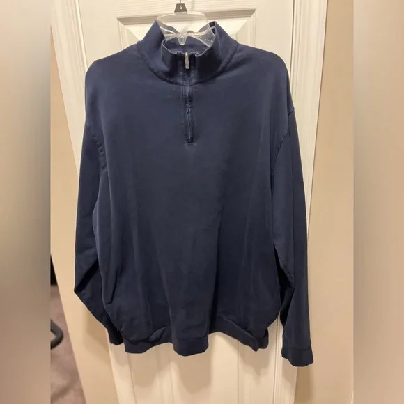 Polo Ralph Lauren Golf navy quarter zip men’s size XL - Picture 4 of 9